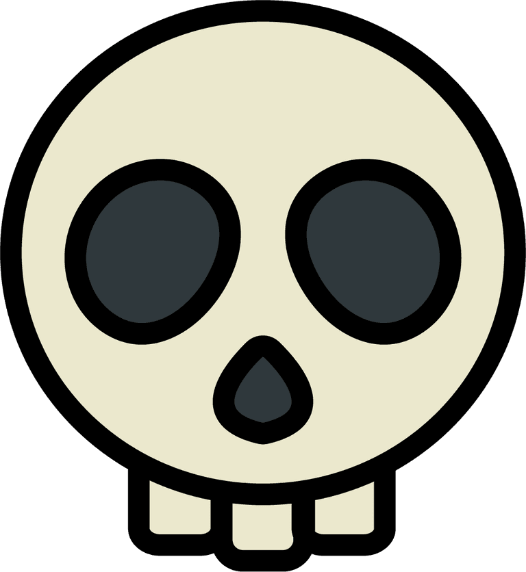 playful skullcap cartoon skull vector for creative projects and themed materials