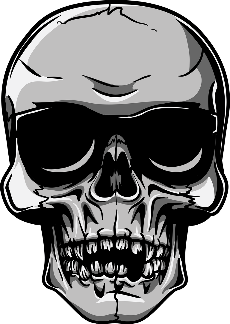 skullcap danger art featuring a classic skull design with dark undertones for edgy aesthetics