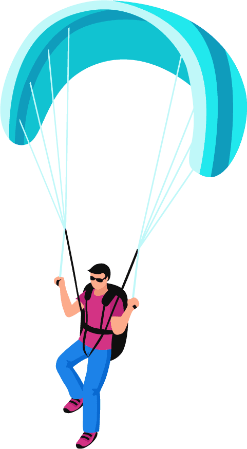 skydiving amd extreme sports