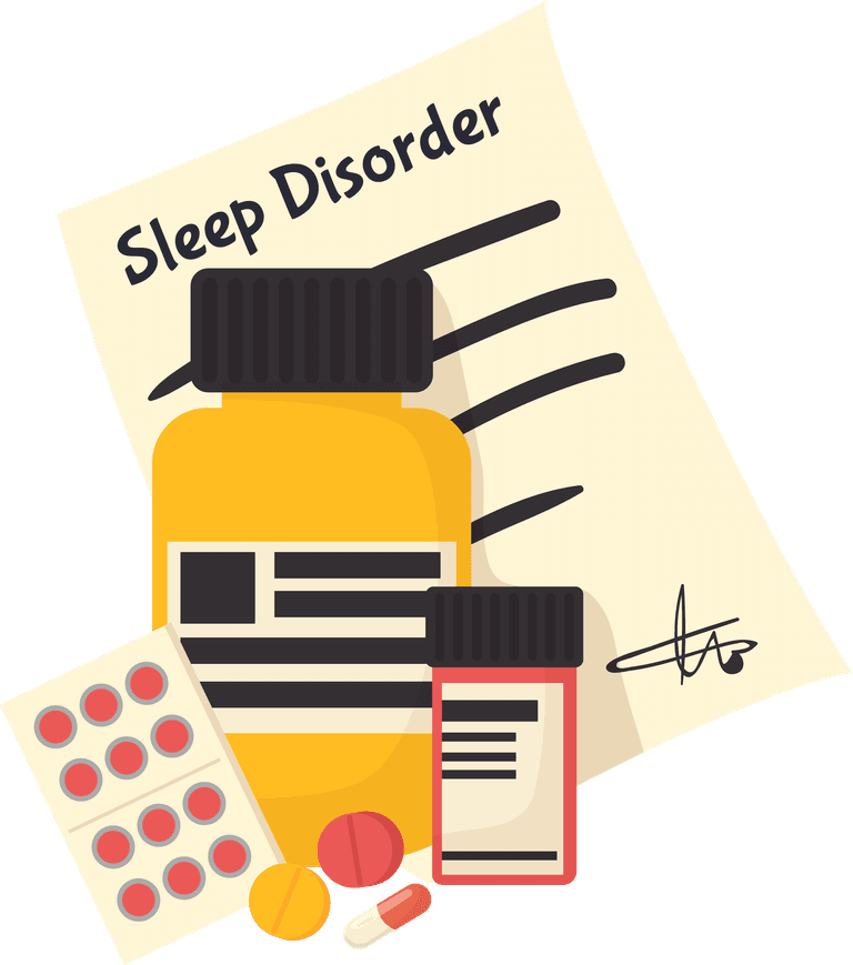sleep disorder orthogonal flat elements