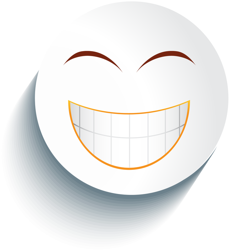 smiley face icon white cricle emoticon set