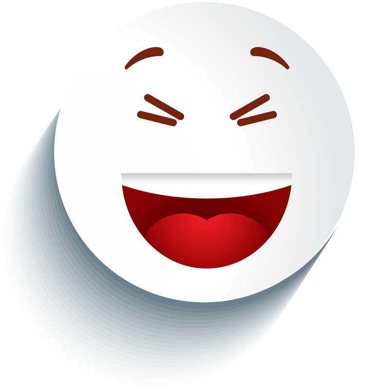 smiley face icon white cricle emoticon set