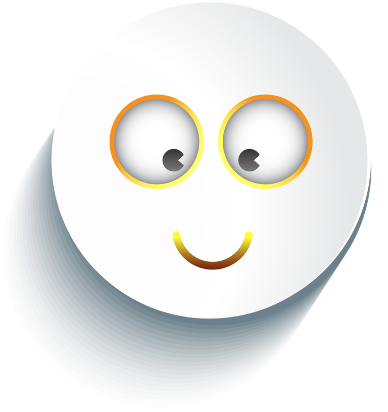 smiley face icon white cricle emoticon set