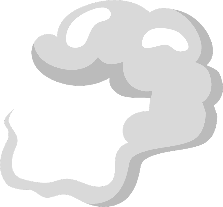 smoke steam clouds set for creative projects and artistic applications