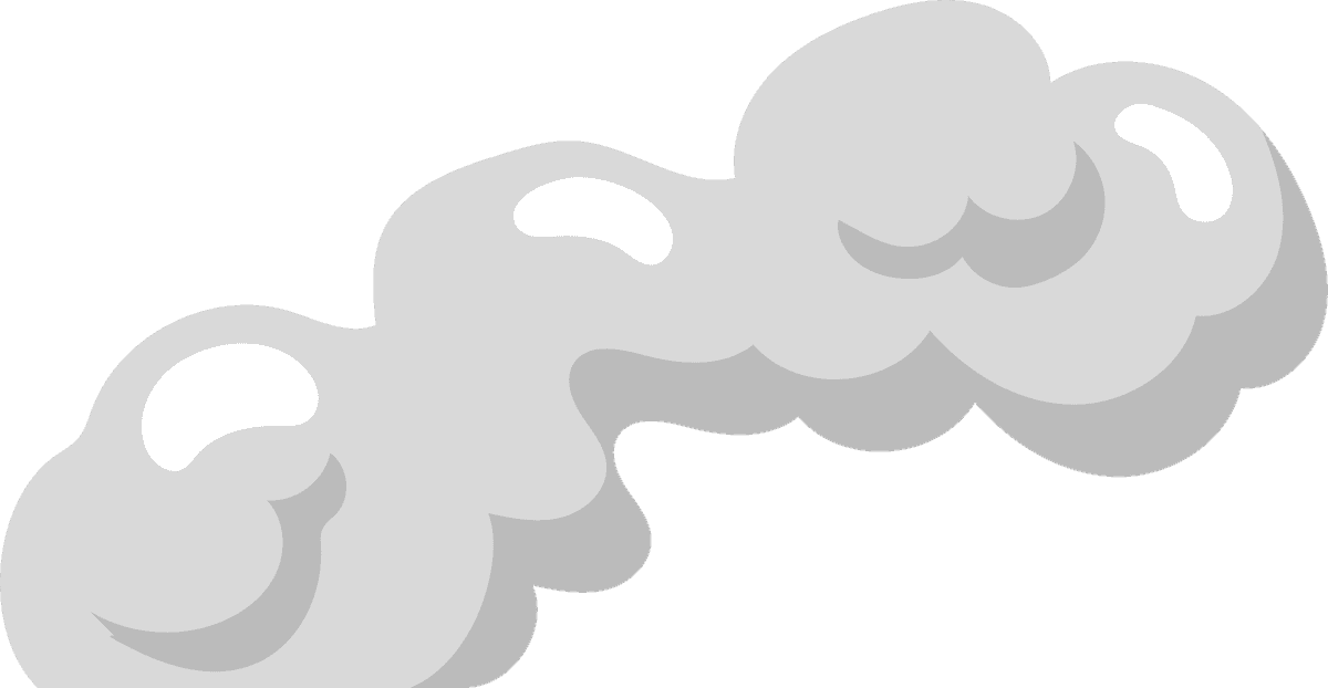 smoke steam clouds set for atmospheric effects in digital art projects