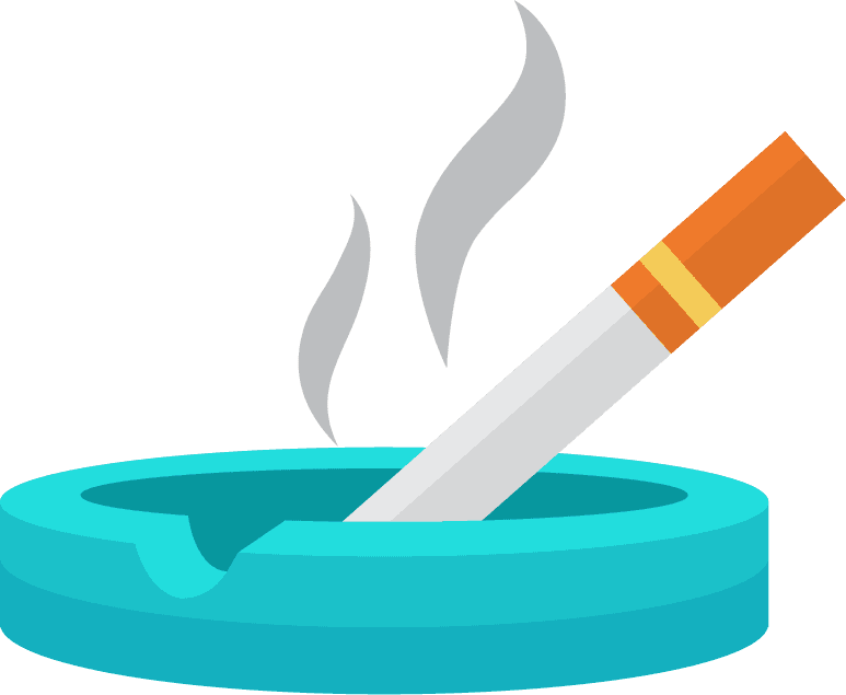 smoking kill stop smoking flat icon