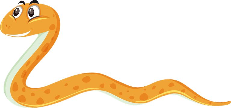 snake isolated different animals