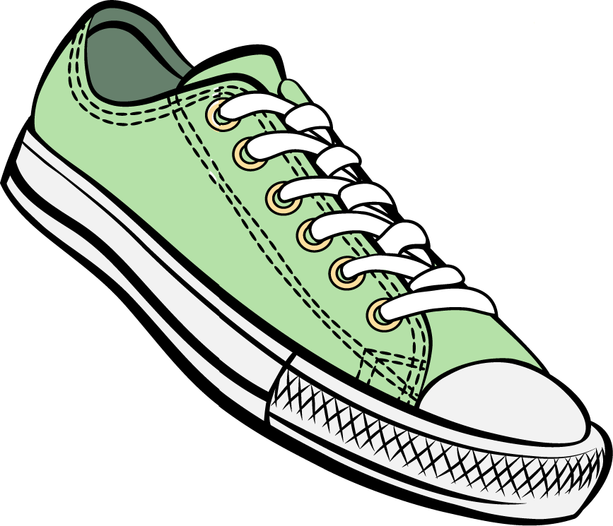 sneakers shoes horizontal seamless pattern with vibrant colors for trendy apparel and accessories