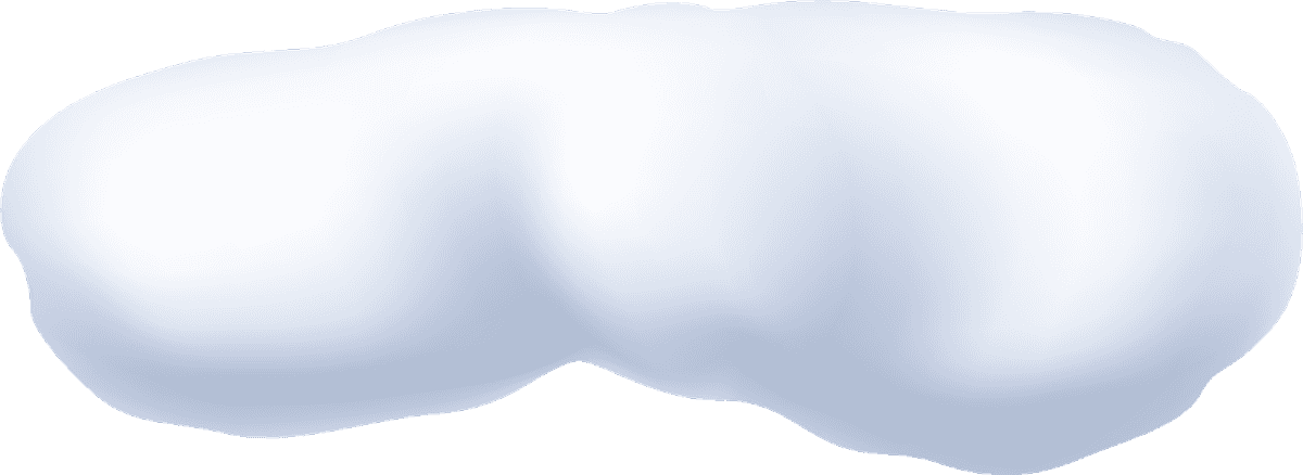 snow capes piles transparent for winter landscapes and seasonal decorations