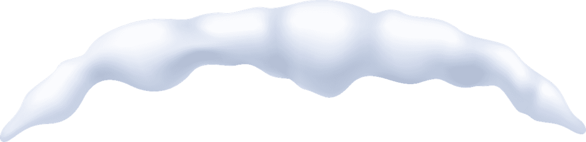 snow capes piles winter set perfect for seasonal decorations and festive backgrounds