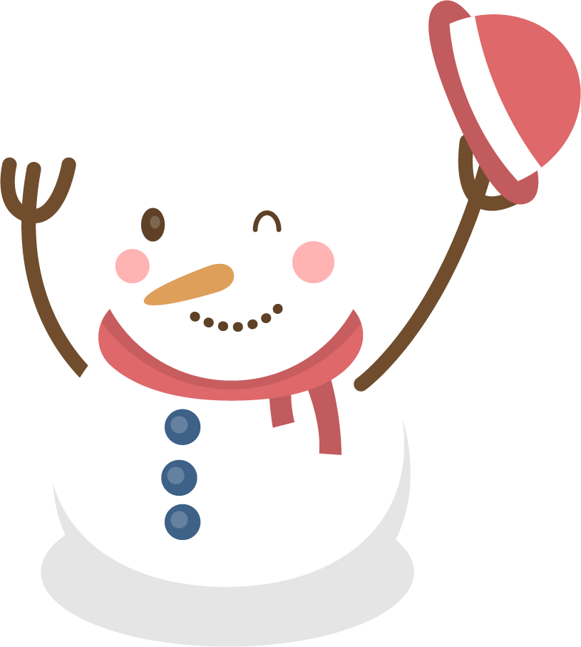 snowman character collection flat cheerful snowmen for festive winter decorations