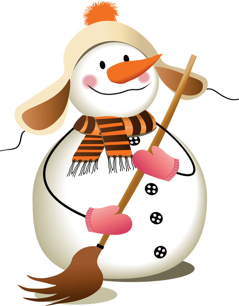 snowman cute christmas snowman vector with playful features for festive decorations
