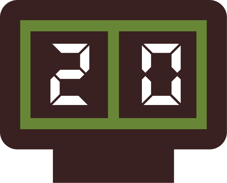 soccer elements dark green various symbols