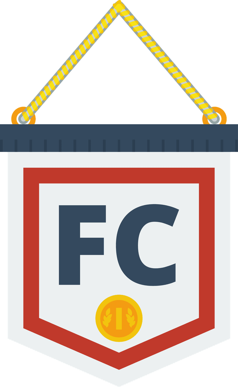 flat style soccer football icons