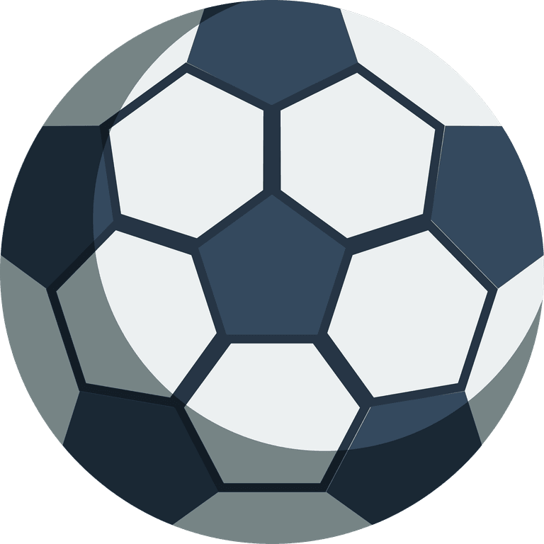 flat style soccer football icons for apps, websites, and sports-related ...