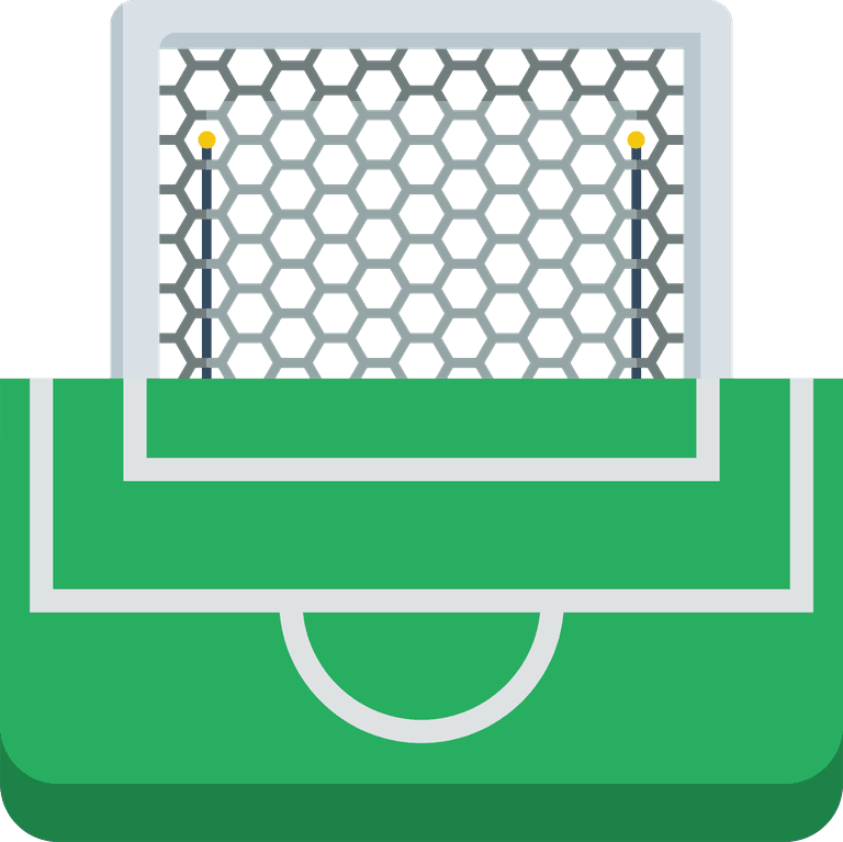 flat style soccer football icons