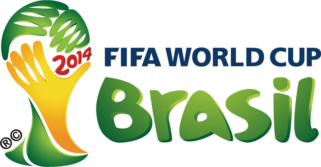 soccer league logo brazil world cup set