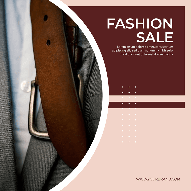 fashion new arrival sales off social media post template