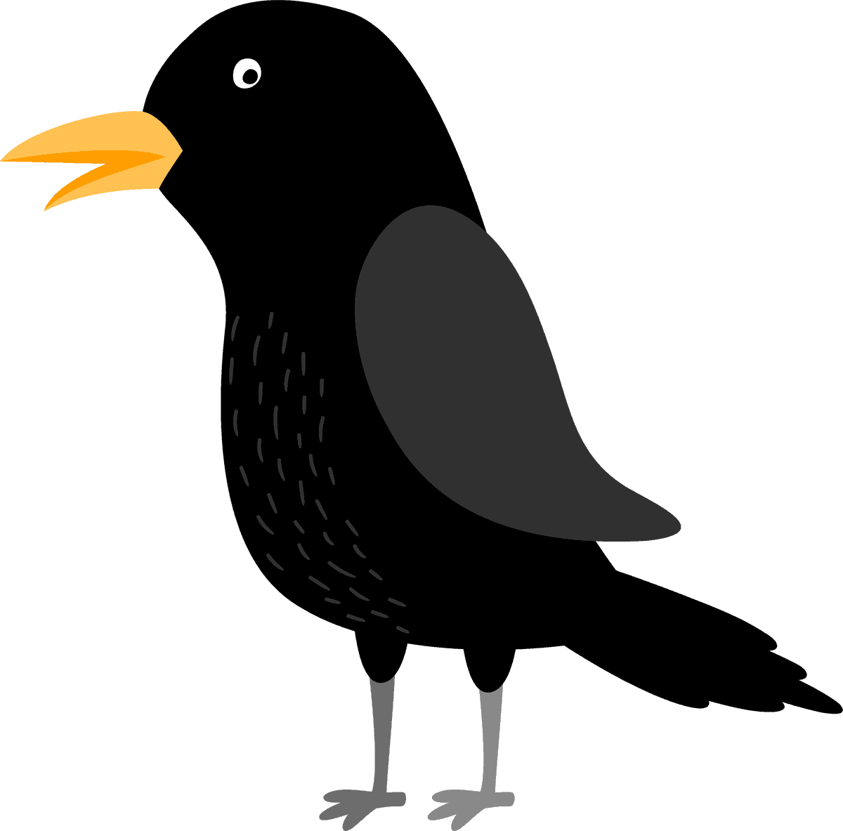 sparrow cute birds illustration set for children’s books and educational materials