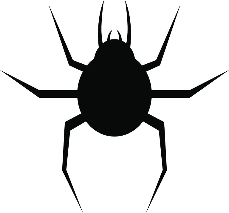spider tarantula icons vector