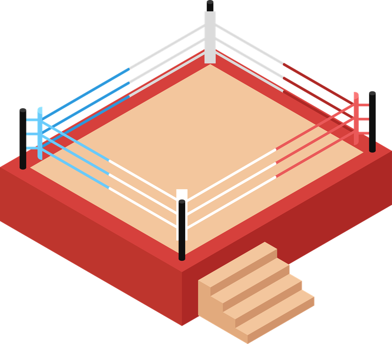 isolated isometric sport fields illustration