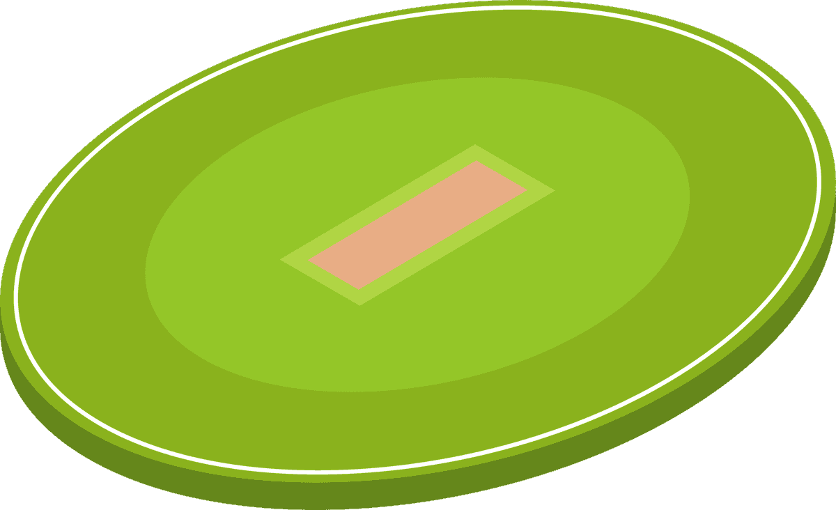 isolated isometric sport fields illustration featuring lush green grass and a realistic pitch