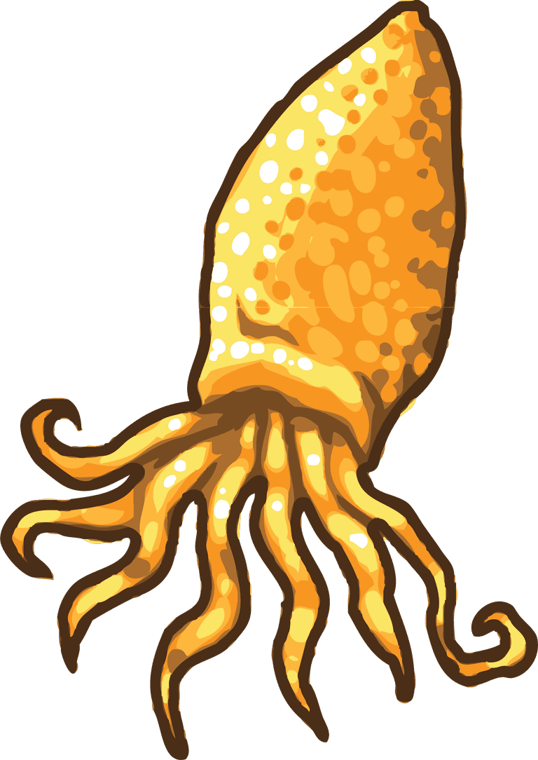 squid octopus material for aquatic themed projects and creative endeavors