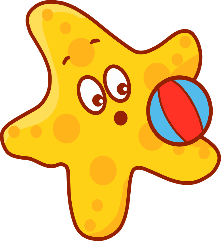 starfish starfish character activity