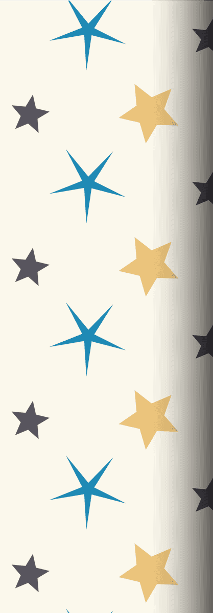 stars of various styles seamless pattern