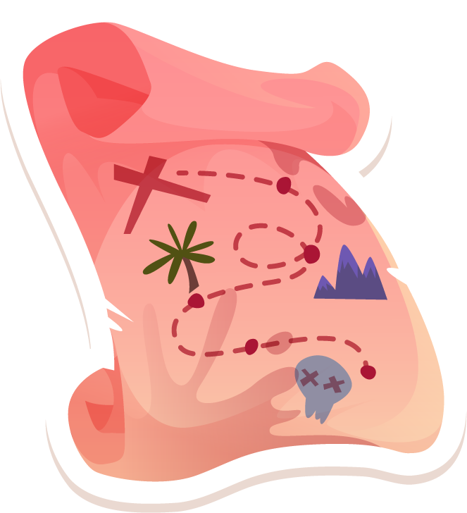 stickers pirate cannon treasure chest for playful adventures and creative storytelling