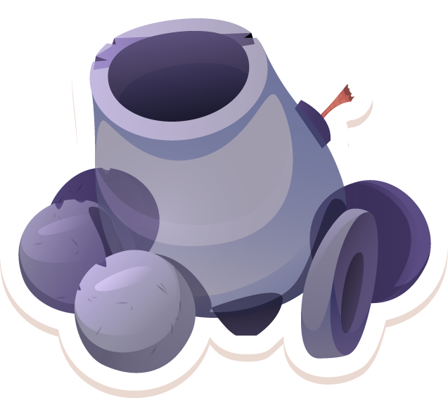 stickers pirate cannon treasure chest for fun adventurous games and themes