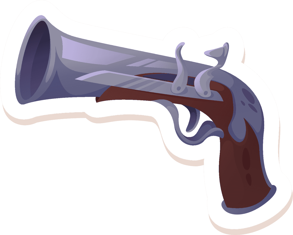 stickers pirate cannon treasure chest for fun nautical adventures and creative projects
