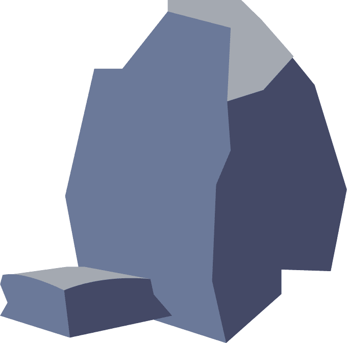stone icons collection shapes sketch for nature-themed projects and applications
