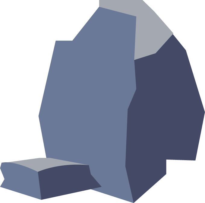 stone icons collection shapes sketch for nature-themed projects and applications