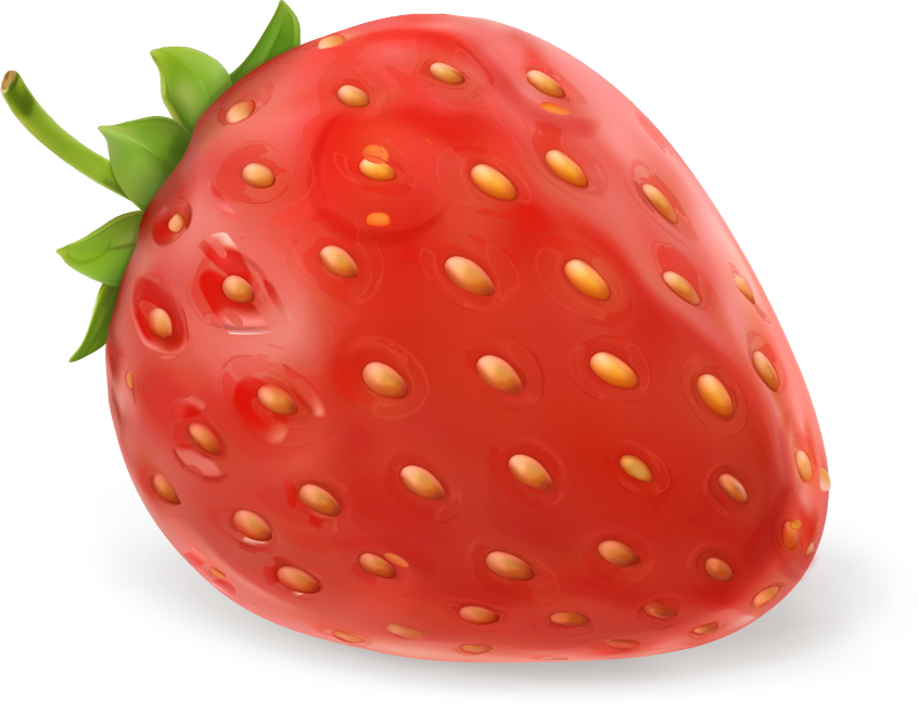 fresh strawberry juice and splash vector illustration for refreshing beverages