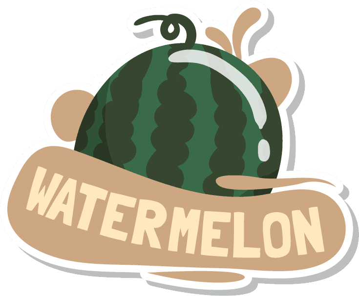 summer fruits watermelon sticker collections perfect for seasonal decor and fun events