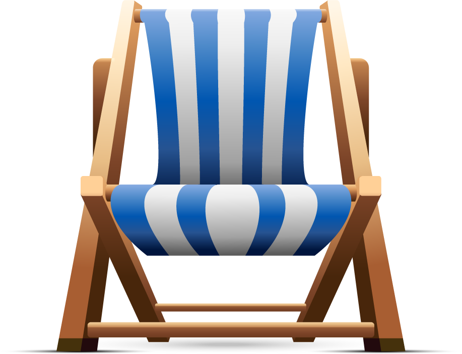 summer travel elements icons for relaxing beach vacations and outdoor adventures