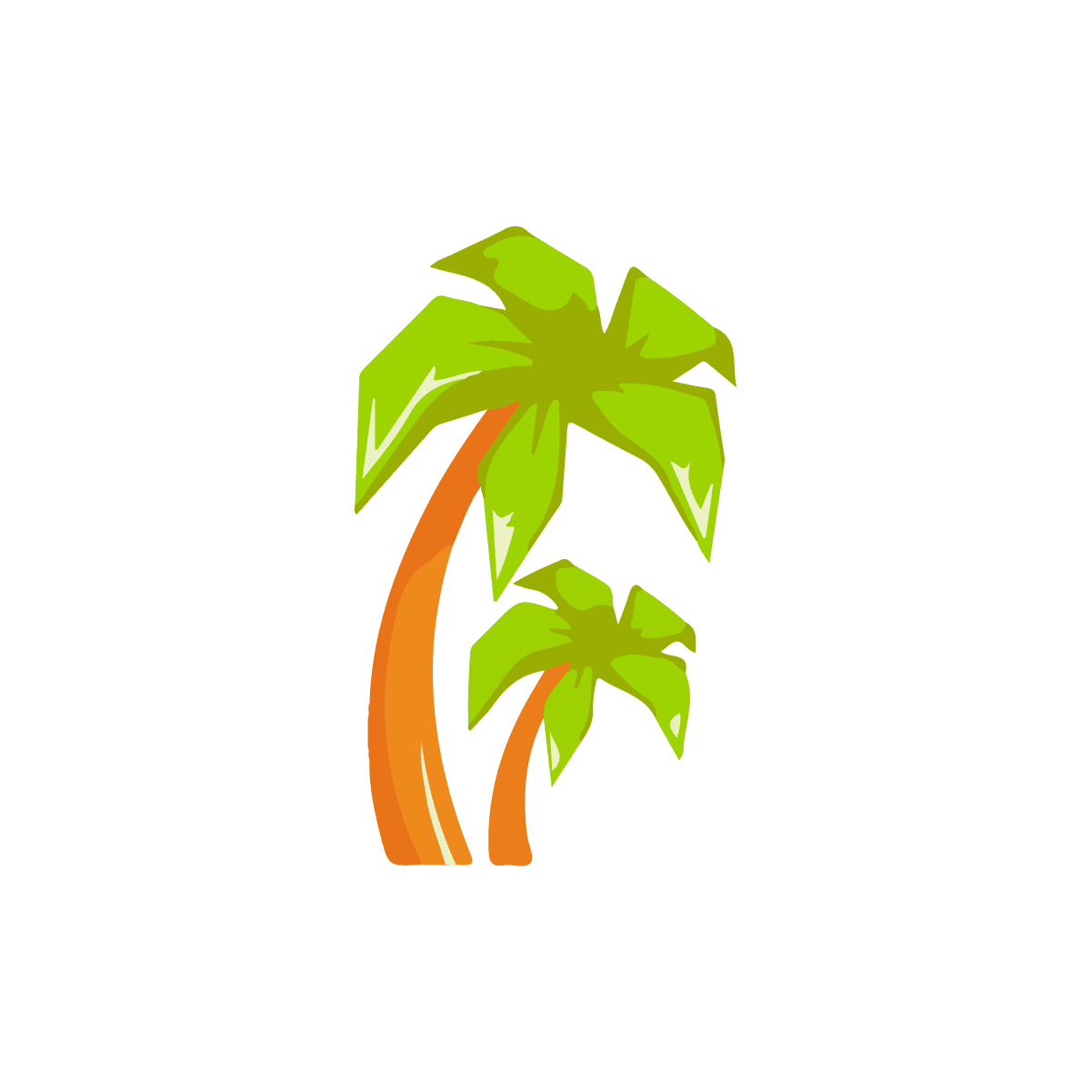 summer vibes vector icons for beach parties & vacations