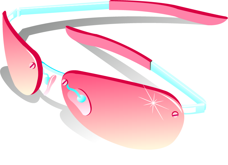 sunglasses classic travel goods icon vector