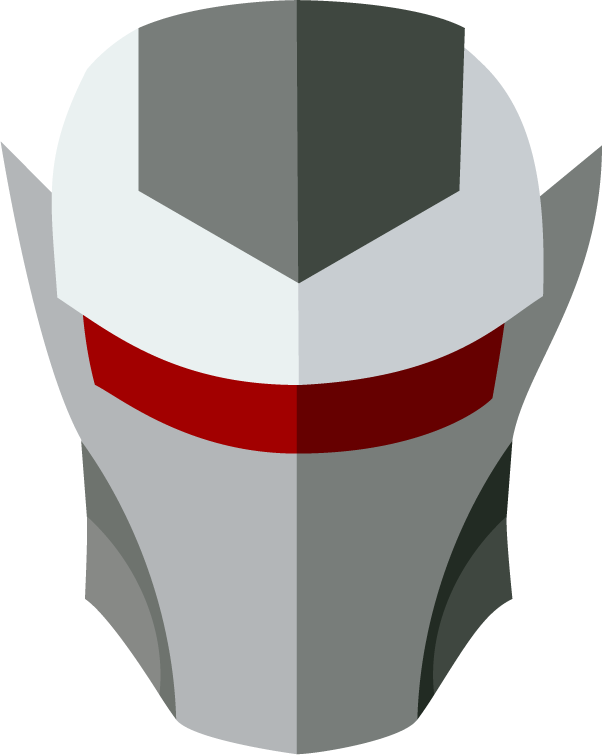 super hero masks face flat style