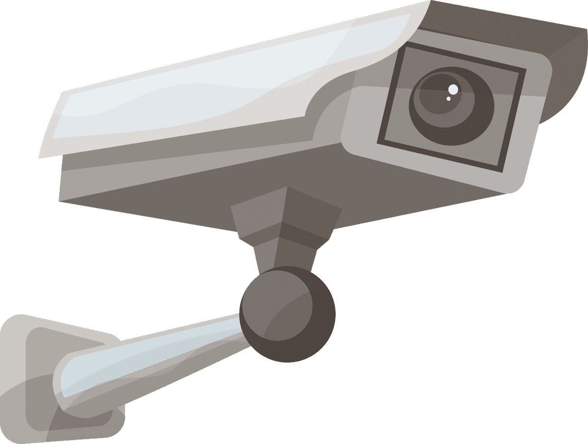 surveillance camera realistic icons for enhanced security and monitoring solutions