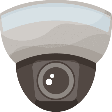 surveillance camera realistic icons