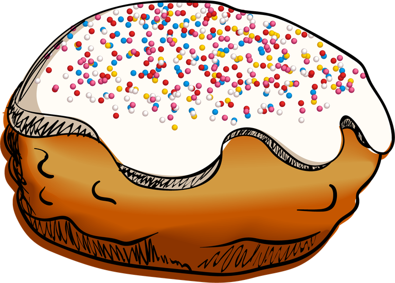 sweet biscuits chocolate pie set with colorful sprinkles for delightful desserts