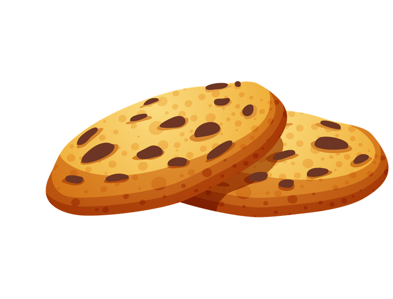 sweets cakes cup cake cookies illustration