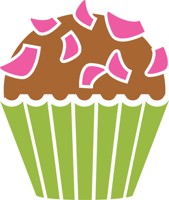 sweets desserts icons spring colors cream bakery cakes pastries illustration