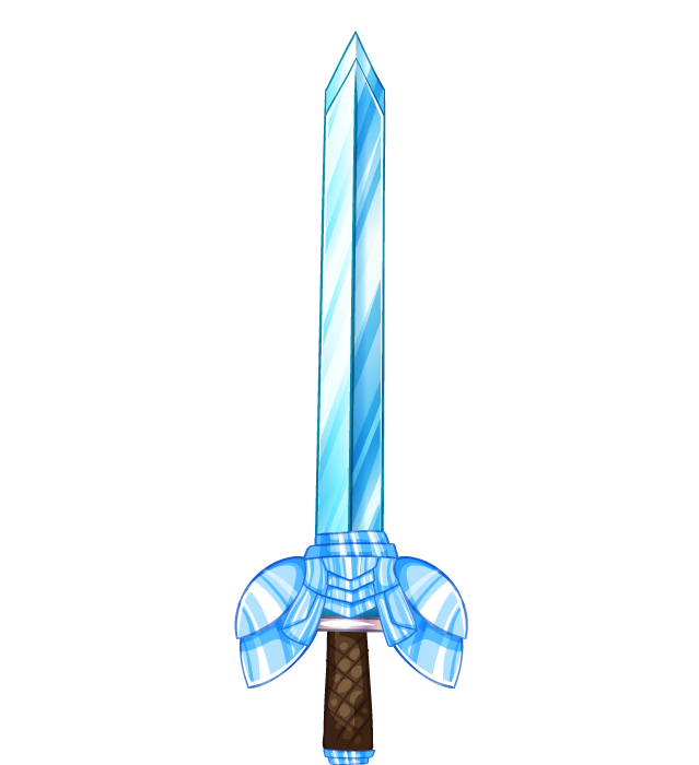 sword set medieval character with intricate detailing and a shimmering blade for fantasy themes