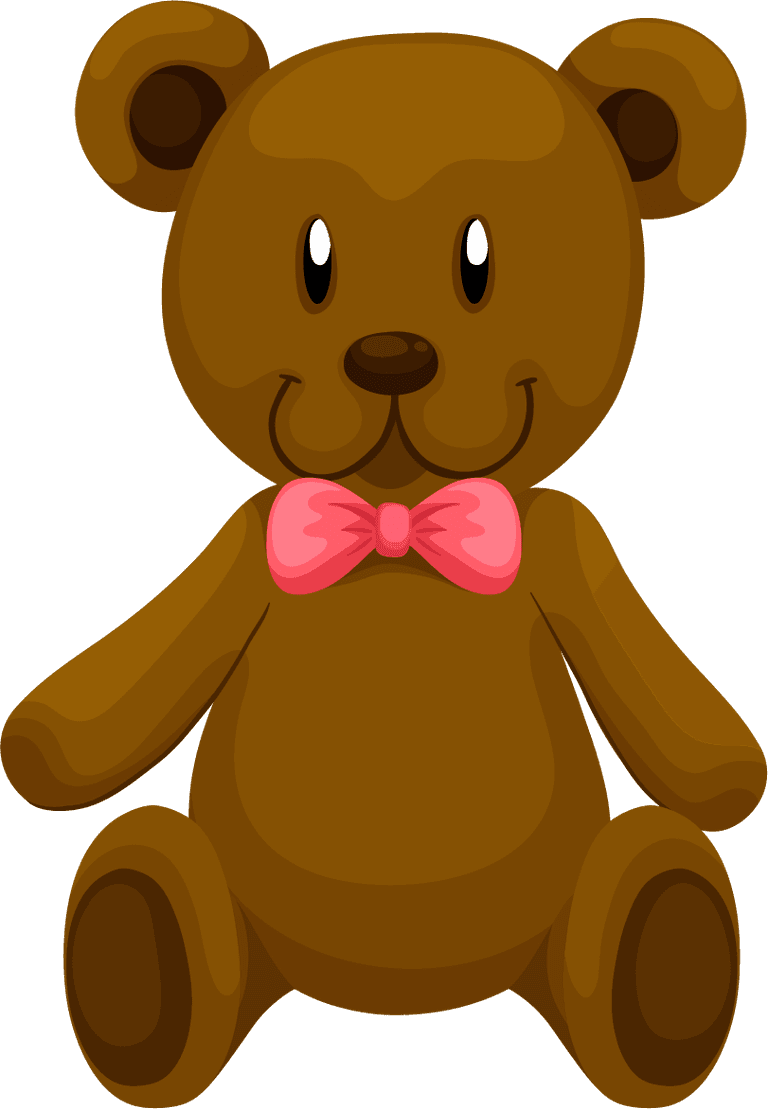 teddy bear set children toys with cute design for playtime and gifts