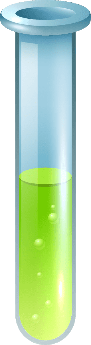 test equipment medical icons featuring laboratory glassware for scientific analysis and experimentation