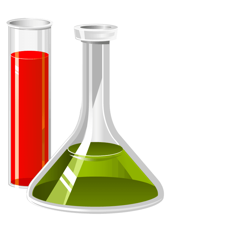 test tube biotechnology medicine icon set elegant series