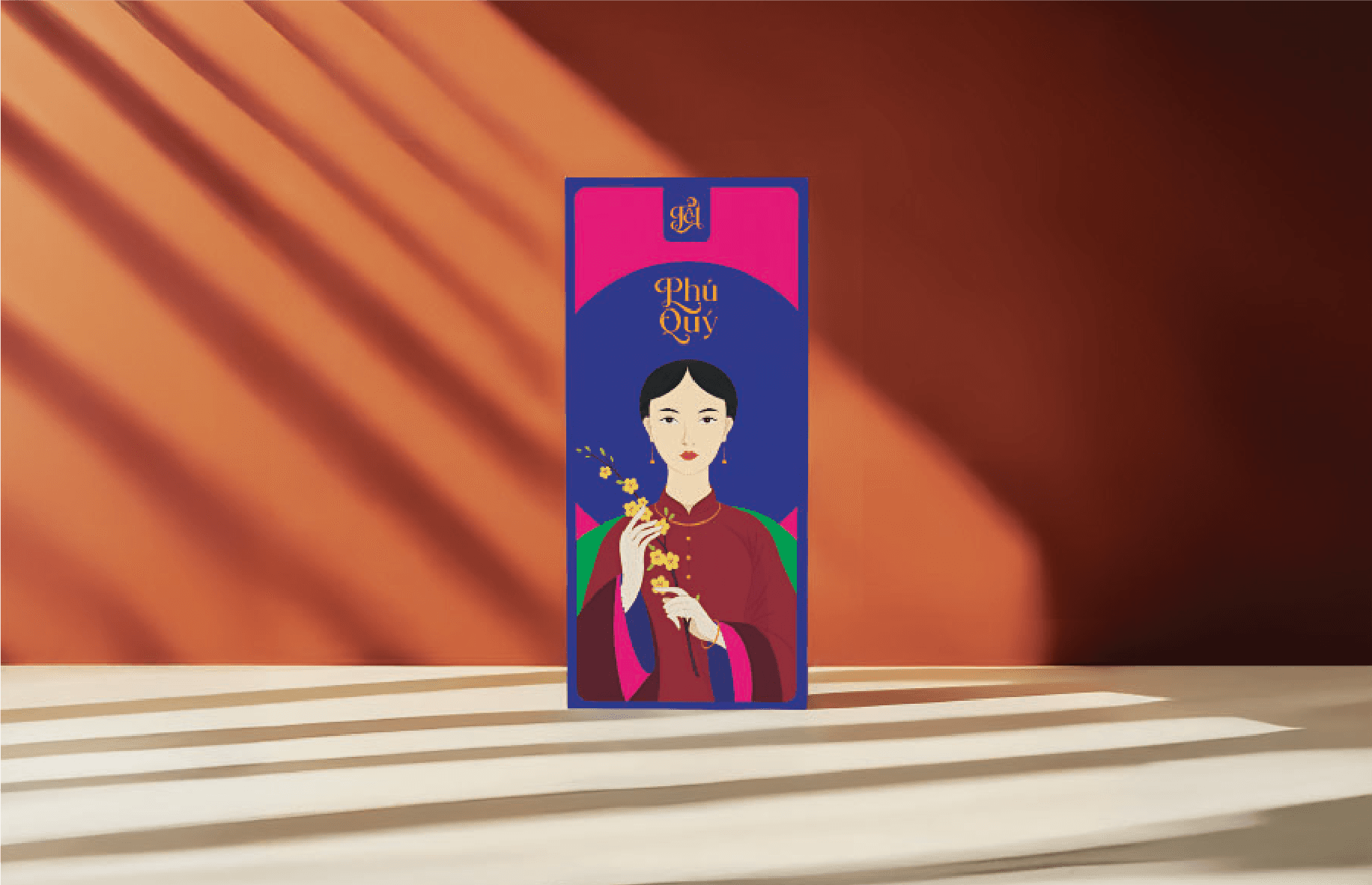 Phú Quý Cát Tường Tet Red envelope design - Prosperity & Good fortune theme (image 1)